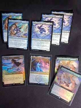 Themed MTG Avatar Water Tribe Lot ~ 69 Cards With Katara Showcase Foil Rare